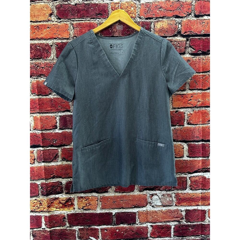 Fig Scrub Top size small